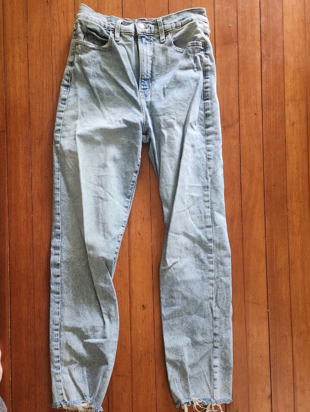 Old Navy Sky High Straight Jeans 6